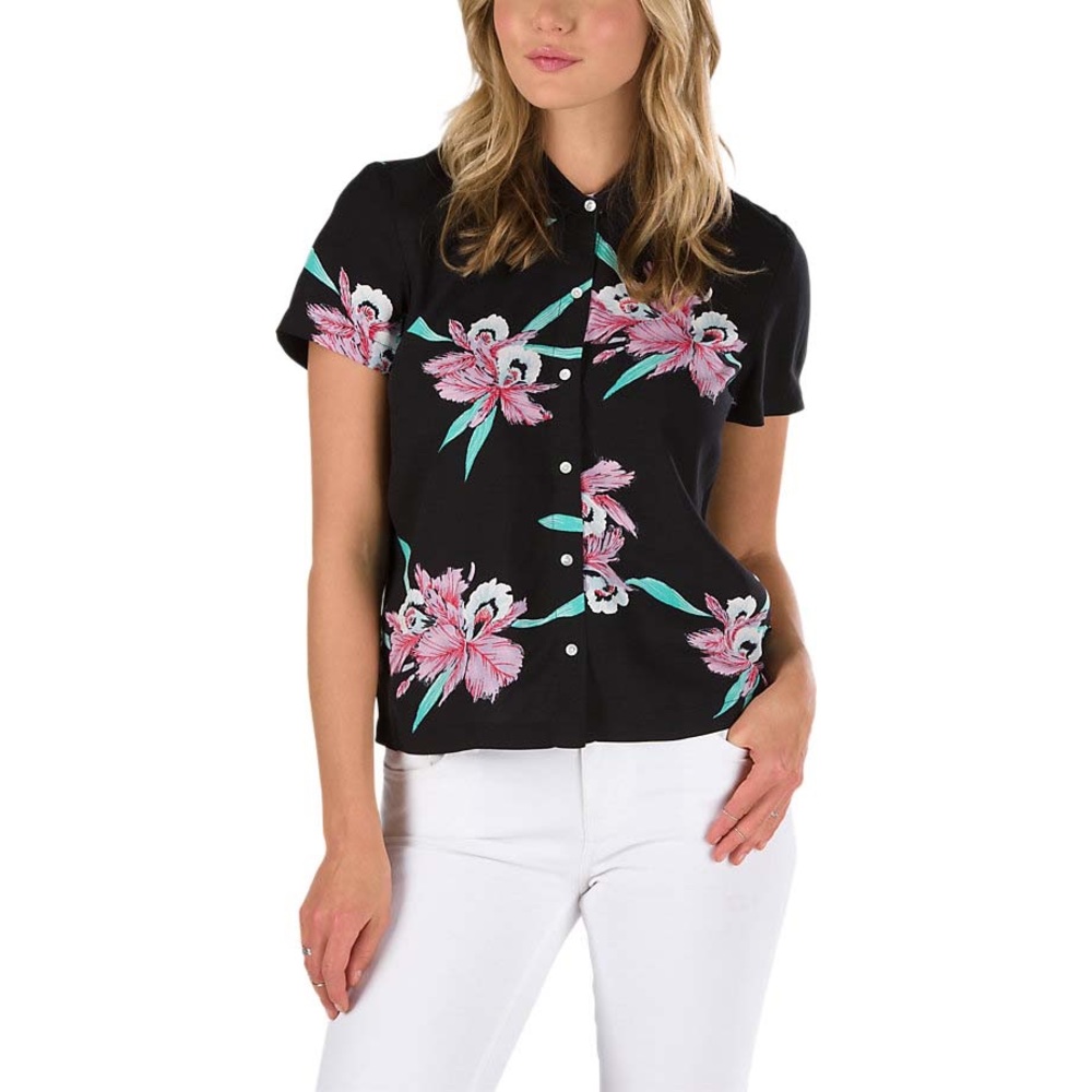 Vans Driver SS woven Hawaiian print shirt